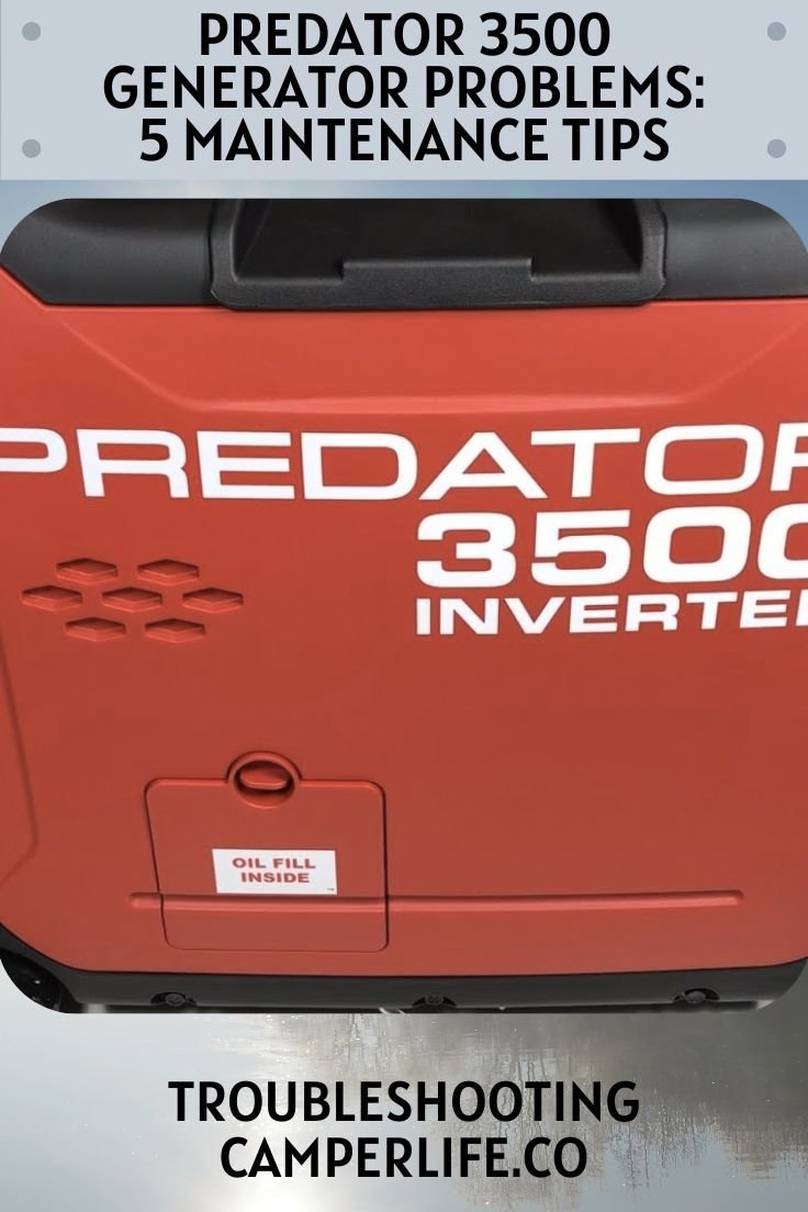 Your Operating & Maintenance Guide for Predator 3500